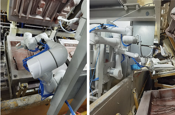 milan.米兰中国机器人座椅脱模机六轴喷涂机器人